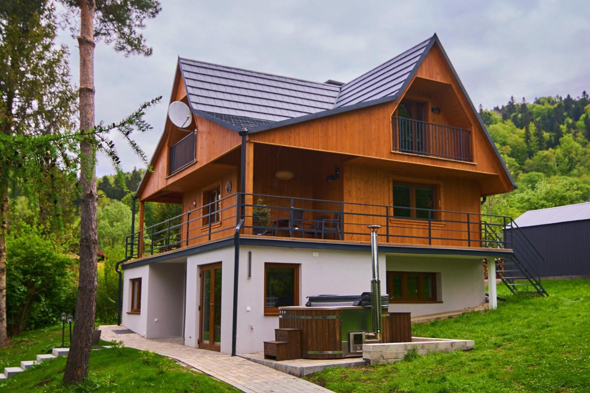 Tylko Tu Bieszczady, Balia, Sauna Baligród Buitenkant foto